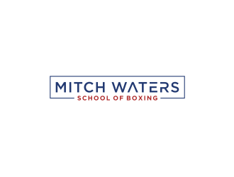 Mitch Waters School Of Boxing logo design by bricton