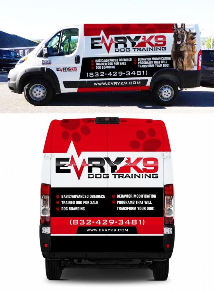 Evry K9 Dog Training logo design by mattlyn