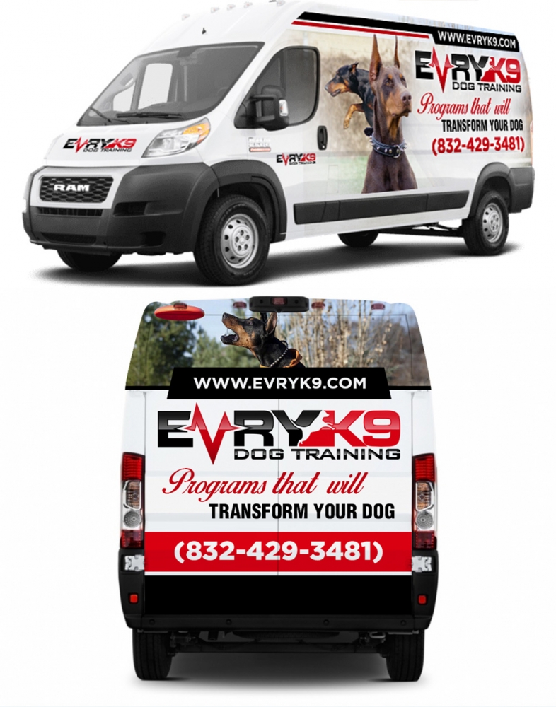 Evry K9 Dog Training logo design by mattlyn