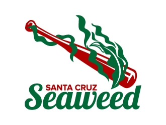 Santa Cruz Seaweed logo design by jaize