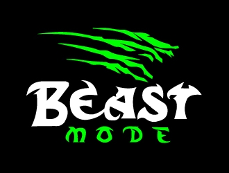 BEAST MODE logo design by AamirKhan