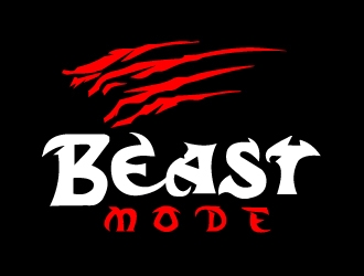 BEAST MODE logo design by AamirKhan