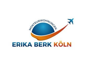 Monteurwohnungen Erika Berk Köln logo design by naldart