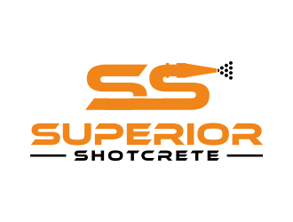 Superior shotcrete  logo design by ammad