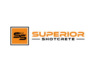 Superior shotcrete  logo design by ammad