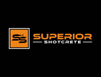 Superior shotcrete  logo design by ammad