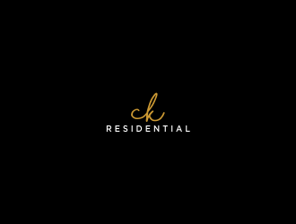 CK Residential logo design by afra_art
