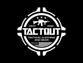 TACTOUT logo design by Panara