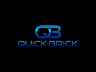 Quick-Brick logo design by lj.creative