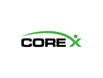 CORE X logo design by N3V4