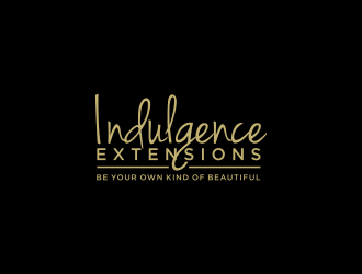 Indulgence Extensions        (tag line) be your own kind of beautiful logo design by checx