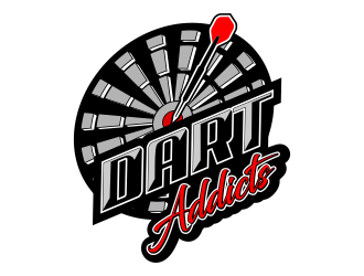 Dart Addicts logo design by beejo