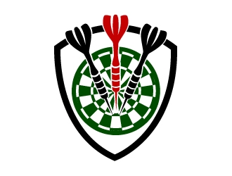 Dart Addicts logo design by AamirKhan