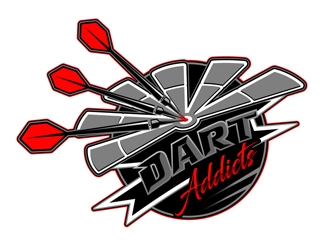 Dart Addicts logo design by DreamLogoDesign