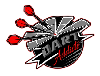 Dart Addicts logo design by DreamLogoDesign