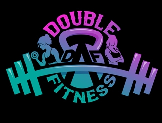 Double A Fitness logo design by DreamLogoDesign