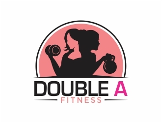 Double A Fitness logo design by sarungan
