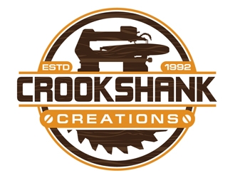 Crookshank Creations logo design by DreamLogoDesign