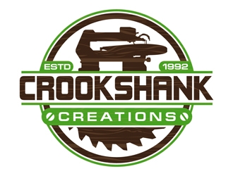 Crookshank Creations logo design by DreamLogoDesign