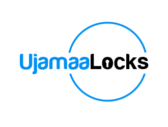 Ujamaa Locks logo design by BeDesign