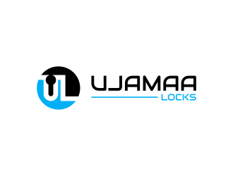 Ujamaa Locks logo design by yunda