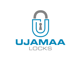 Ujamaa Locks logo design by kunejo