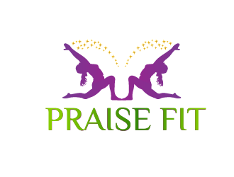 PRAISE FIT logo design by yaya2a