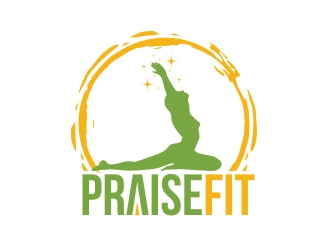 PRAISE FIT logo design by MarkindDesign