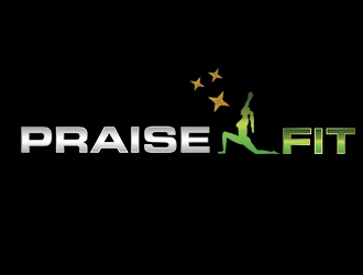 PRAISE FIT logo design by PrimalGraphics