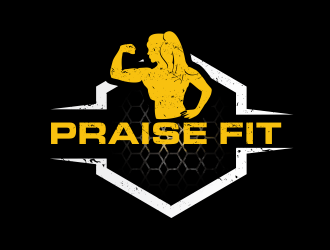 PRAISE FIT logo design by Greenlight