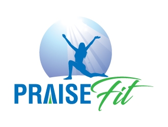 PRAISE FIT logo design by jaize