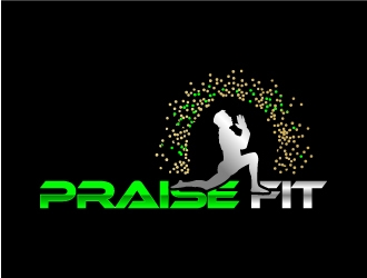 PRAISE FIT logo design by MUSANG