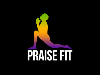 PRAISE FIT logo design by kunejo