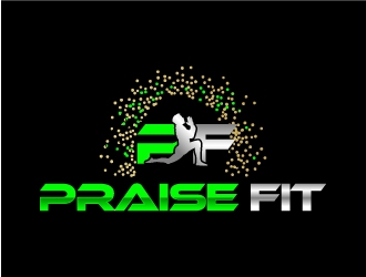 PRAISE FIT logo design by MUSANG