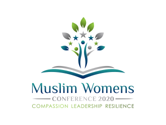 Muslim Womens Conference 2020 logo design by N3V4