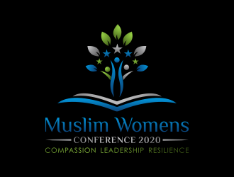 Muslim Womens Conference 2020 logo design by N3V4