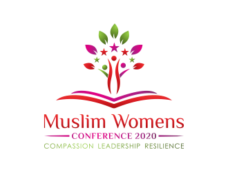 Muslim Womens Conference 2020 logo design by N3V4