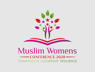 Muslim Womens Conference 2020 logo design by N3V4