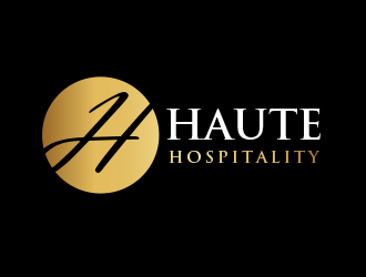 Haute Hospitality logo design by BeDesign