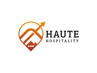 Haute Hospitality logo design by N3V4