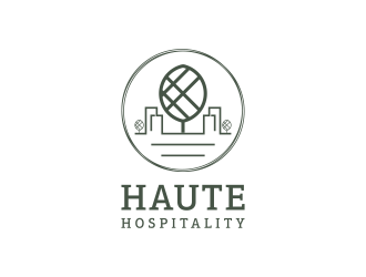 Haute Hospitality logo design by N3V4