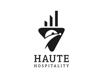 Haute Hospitality logo design by N3V4