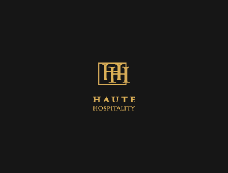 Haute Hospitality logo design by LAVERNA