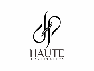 Haute Hospitality logo design by mutafailan