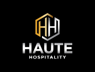 Haute Hospitality logo design by sarungan