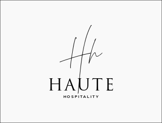 Haute Hospitality logo design by berkahnenen
