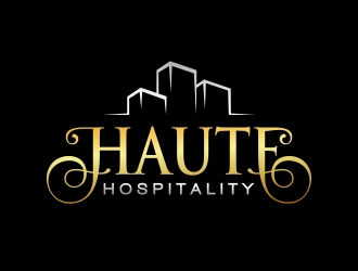 Haute Hospitality logo design by Mbezz