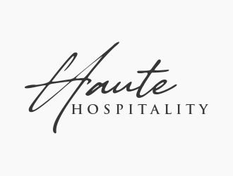 Haute Hospitality logo design by zoominten