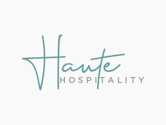 Haute Hospitality logo design by zoominten