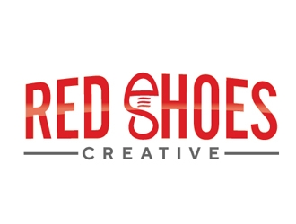 Red Shoes Creative logo design by Roma